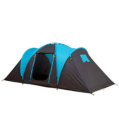 Outsunny A20-125 Tienda de campaña, Unisex, Azul, 5L x 2.2W x 1.9Hm