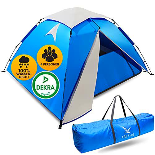 Aretus Eagle Tent - Tienda de campaña para 2 3 o 4 Personas