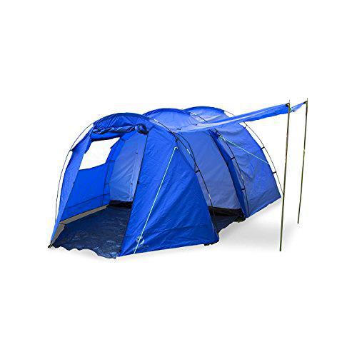 Yukatana Jomida Tienda campaña túnel para 4 Personas 260x150x410 cm (Camping