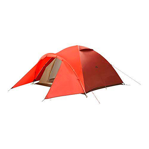 VAUDE Campo Grande XT 4P Tienda, Unisex Adulto, Terracotta