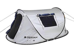 DERYAN BV Luxe Dome - Tienda de campaña de viaje, diseño emergente en 2 segundos