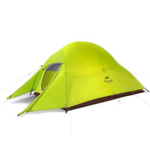 Naturehike Cloud up 1 Persona Carpa para Mochileros para Carpa de Cúpula Ligera para Acampar y Senderismo para 1 Hombre (Bosque)