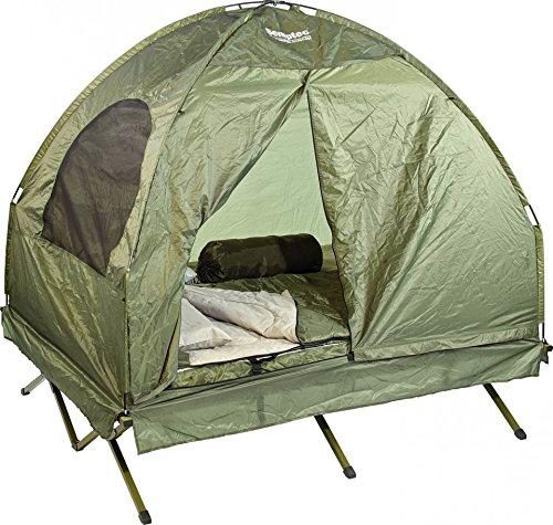 Semptec Urban Survival Technology Tienda: Tienda Doble 4 en 1 con Cama Plegable