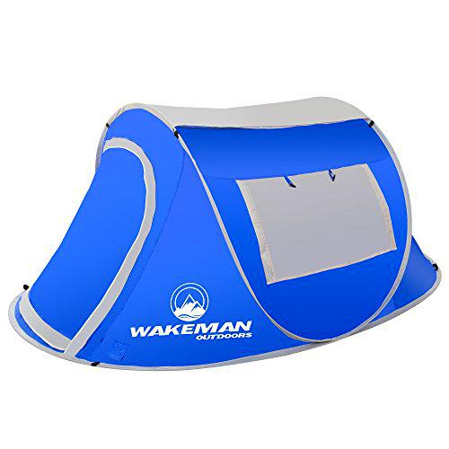 Wakeman 2 Personas, (Azul) desplegable, Resistente al Agua