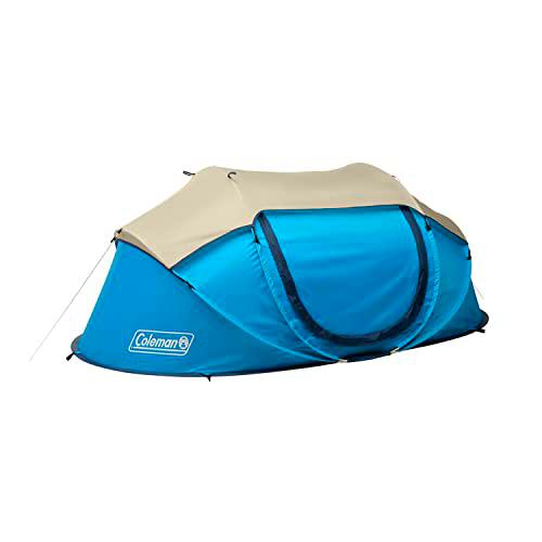 Coleman Tienda de campaña desplegable, Unisex, Azul, 2 Person