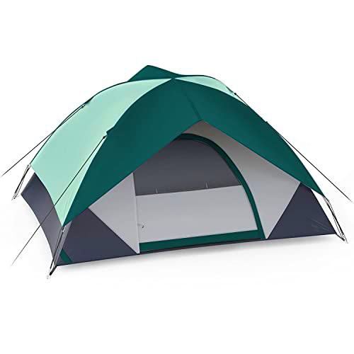 Zyerch Domo Tiendas de Campamento, Unisex, Verde, XXL