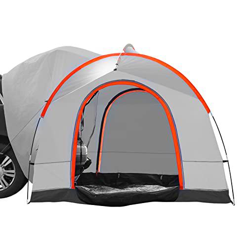 VEVOR Tienda de Campaña para Camioneta 240x240x230 cm Tienda de Camión de Doble Capa Impermeable PU2000 mm para 6-8 Personas Tienda de Camping para Coche SUV para Acampar Viajar al Aire Libre