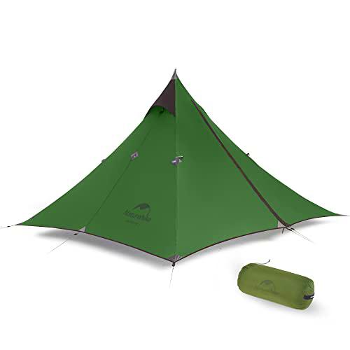 Naturehike Tienda Tipi 1 Persona Doble Capa Impermeable Cumbrera Tienda Ultraligera para Outdoor