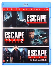 NORDISK FILM Escape Plan 1-3 BLU-Ray Box