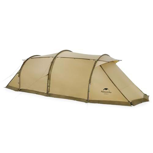 Naturehike Aries Tienda Túnel Grande Impermeable para 4-6 Personas Tienda de Acampada Festival para 6 Personas con Protección UV para Familia Jardín Senderismo Aire Libre