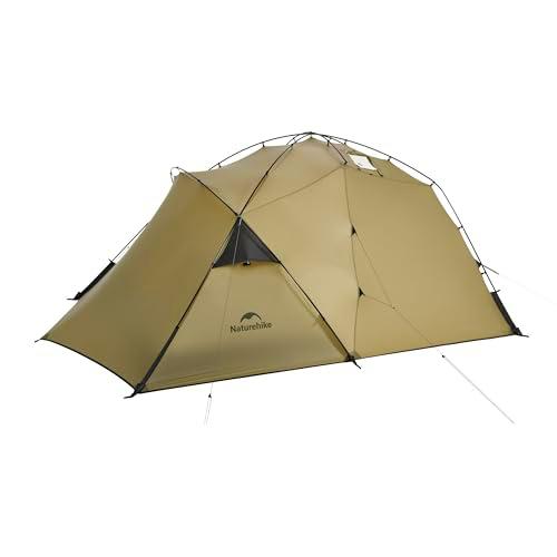 Naturehike Tienda de campaña Ultraligera para 2 Personas 3-4 Estaciones Tienda de cúpula a Prueba de Viento Impermeable para Outdoor