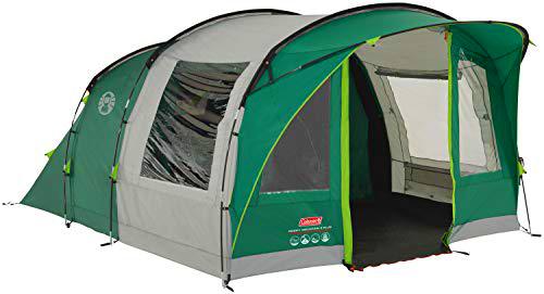 Coleman 5 Personas con Tunnelzelt nachtschwarzer Schlafkabine Rocky Mountain 5+ (estanco WS 4.500 mm)