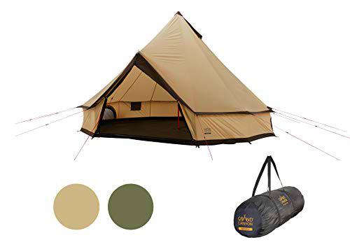 Grand Canyon INDIANA 10 - carpa redonda para 10 personas | carpa familiar