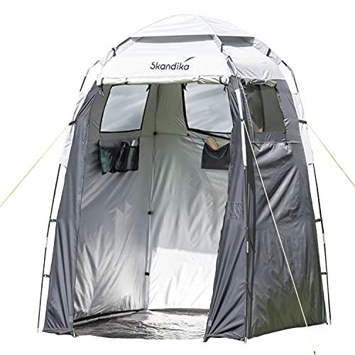 Skandika Tienda Ducha de Camping | Tienda vestidor Grande con 230 cm de Altura