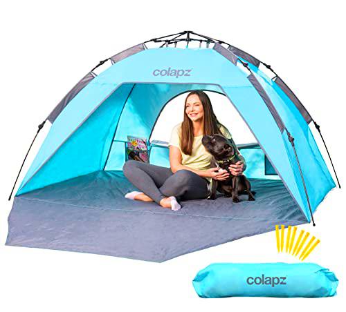 Colapz Carpa Pop Up. Carpa Playa. Carpa Playa SPF50+ Refugio para Adultos